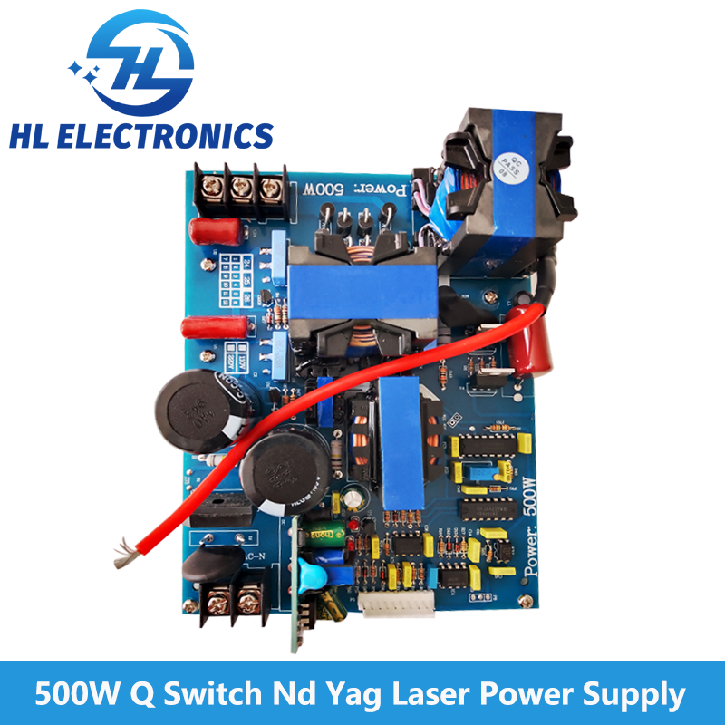 Power Supply 500W - Плата питания лазера Nd:YAG с Q-переключателем