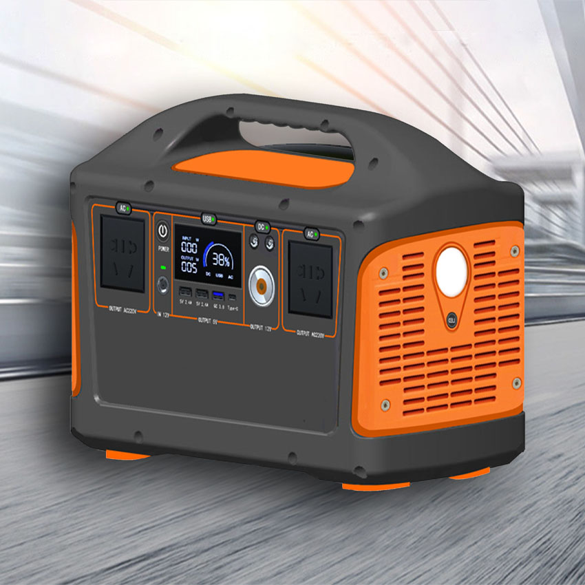 Power Supply - Портативная многофункциональная энергобанка 600W с литий-железо-фосфатным