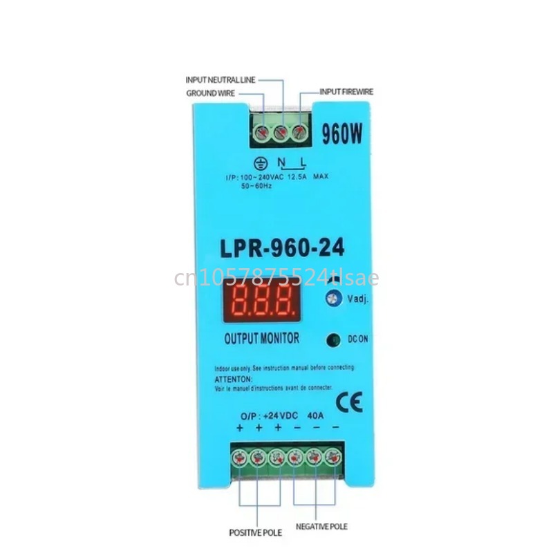 SMPS LPR-960-24: Одноканальный – обзор и цена Smps Power Supply