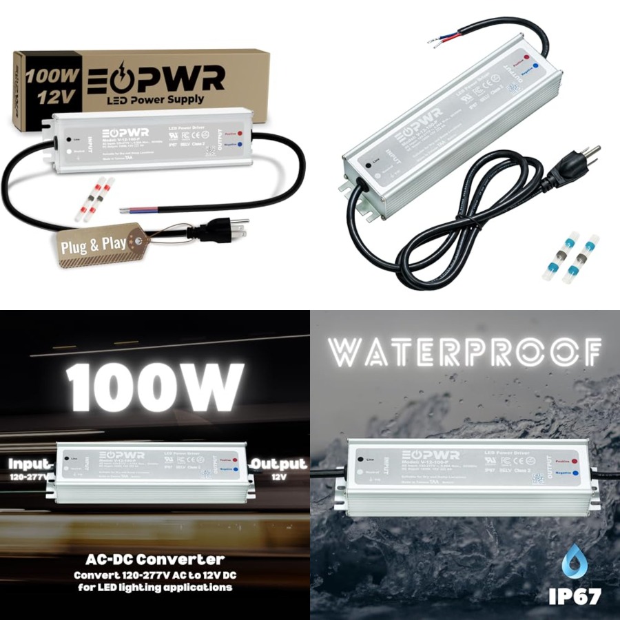Водонепроницаемый LED-драйвер  – обзор и цена Ac Power Supply