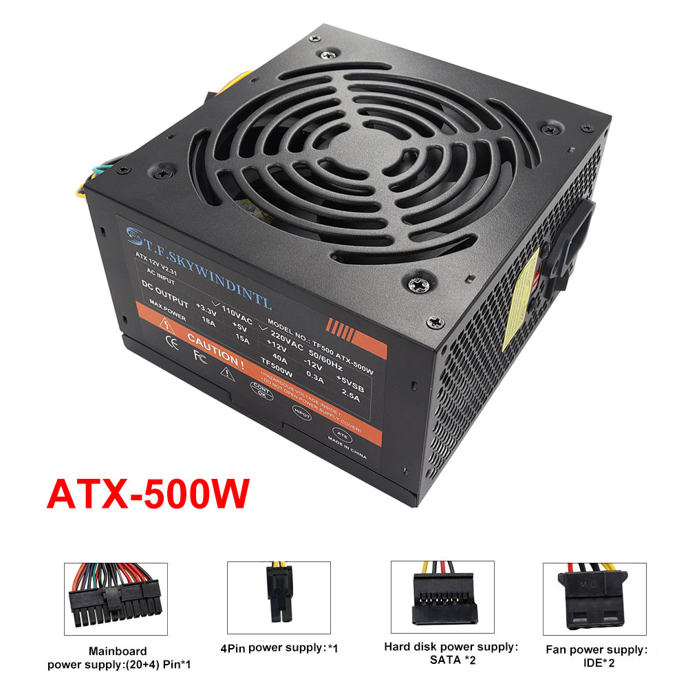 Недорогой блок питания ATX для – обзор и цена Power Supply 750W