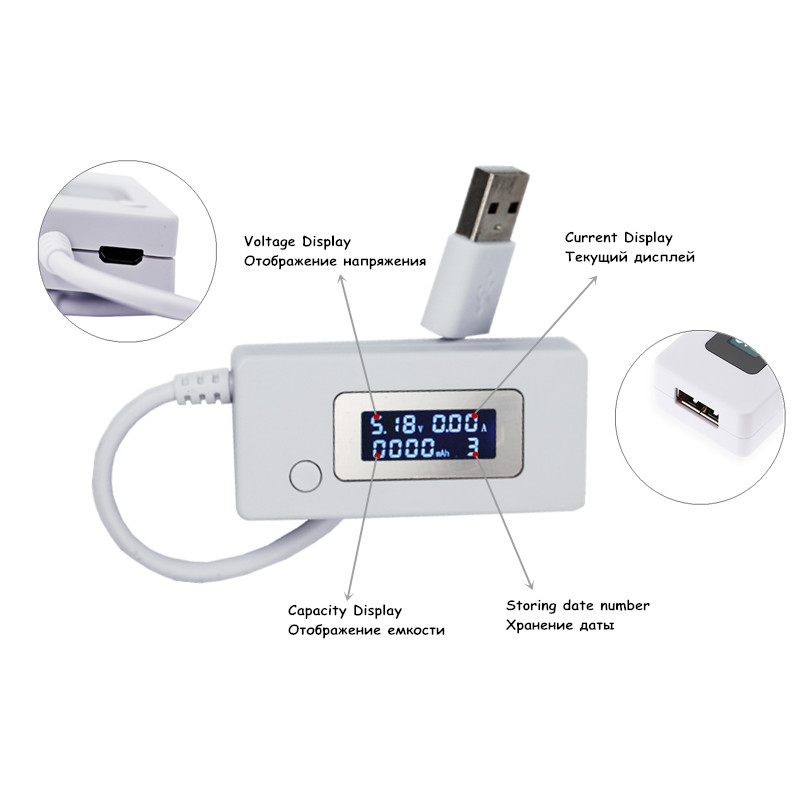 ЖК-экран, мини-креативный теле – обзор и цена Power Supply Tester